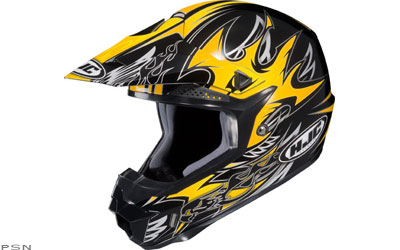 Hjc cl-x6/cl-xy frenzy off-road helmet