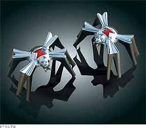 Widow rear axle caps