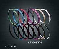 Knurled accent rings