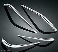 Saddlebag taillight accents for gl1800