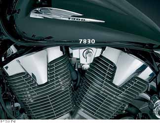 Petcock cover for vtx1300