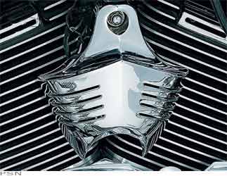 V-shield engine cover