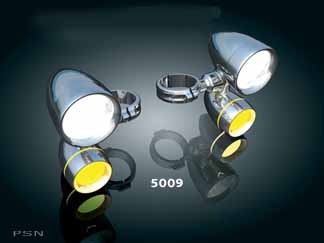 Constellation driving lights with turn signals