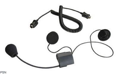 Helmet communication headset