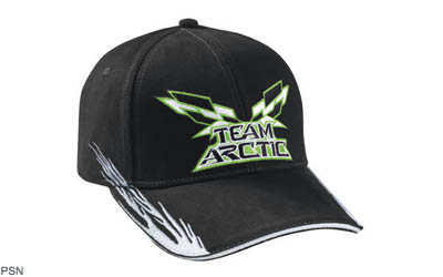 Black team arctic flag cap