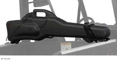Gun scabbard rail mount