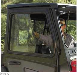 Door kit with sliding window (pair)