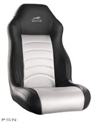 High-back suspension seat