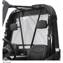 Soft rear panel