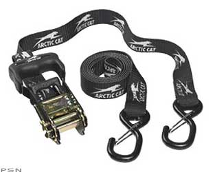 Deluxe ratchet tie-down