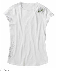 White catgirl tee
