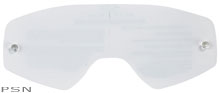 Goggle tear-offs
