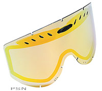 Mirrored replacement lens