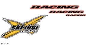 Ski-doo x-team decals