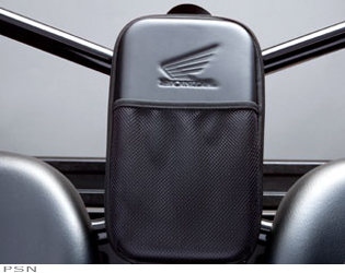 Center console storage pouch