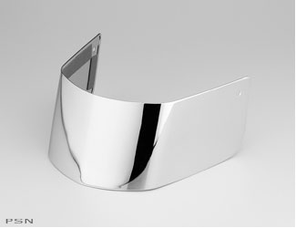 Chrome front fender trim