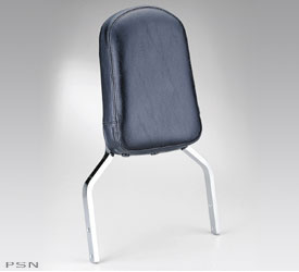 Tall chrome backrest