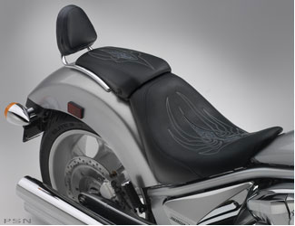 Passenger backrest pad