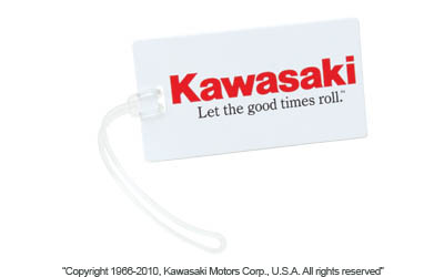 Let the good times roll luggage tag
