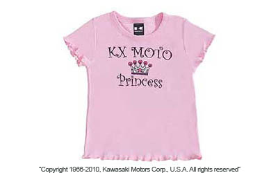 Toddler girls kx moto princess tee