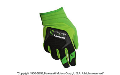 2010 monster energy® kawasaki thor glove