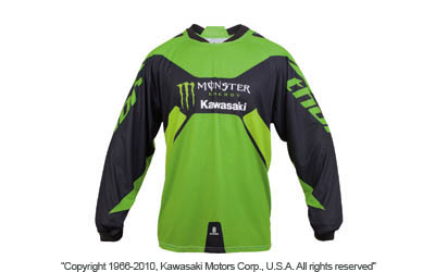 2010 monster energy® kawasaki thor jersey