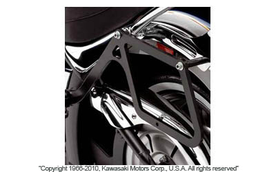 Saddlebag supports