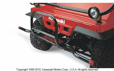Winch mount bumper