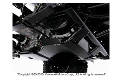Rear skid plate