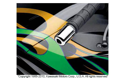 Chrome bar ends
