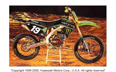 2009 monster energy® kawasaki pro circuit graphics kit