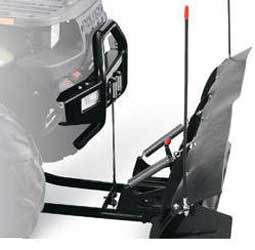 Warn snow control flap