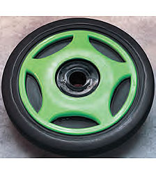 Parts unlimited colored idler wheels