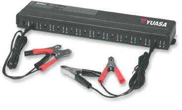 Yuasa 10-bank battery maintainer