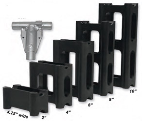 Powermadd pivot-style risers