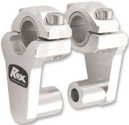 Rox speed fx elite pivoting risers for 7/8” or 1 1/8” handlebars