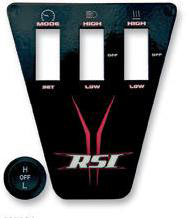 Rsi dash panel kits with thumb warmer switch