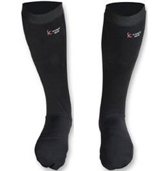 Atomic skin heated socks