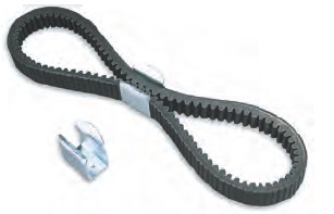 Spare drive  belt holder