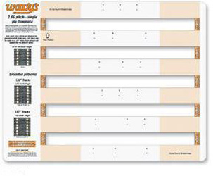 Woody's studding templates