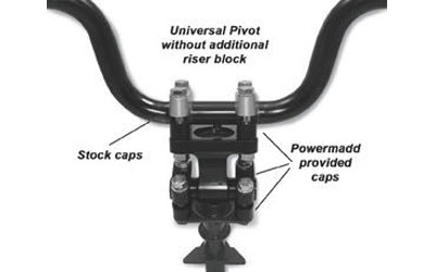 Powermadd universal pivot riser system