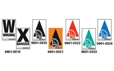 Moose racing course arrows