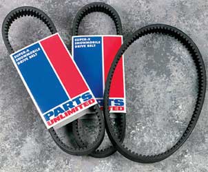 Parts unlimited super x belts