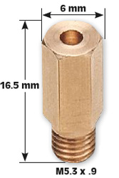 Ebc brakes a-bax precision keihin-style  main jets