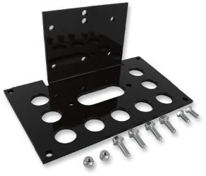 Moose utility division winch mounts