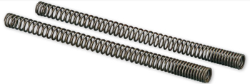 Progressive suspension front fork springs