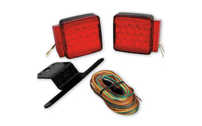 Wesbar submersible led under 80 combination taillight kit
