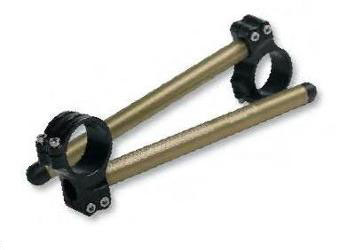 Renthal road race clip-on handlebars with tubes