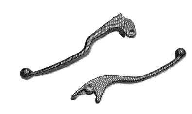 Parts unlimited carbon-fiber-look levers
