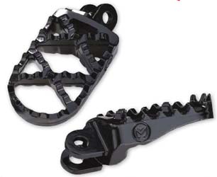 Moose racing onyx footpegs